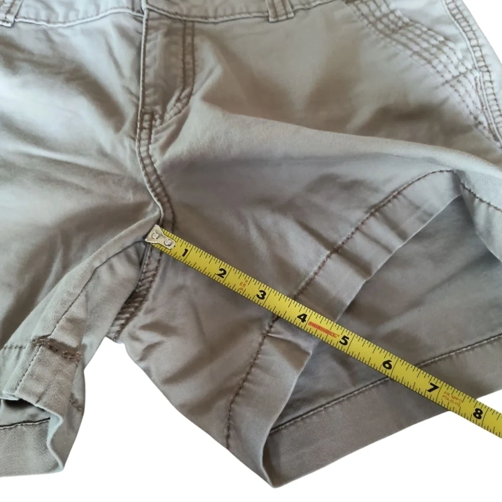 Maurices Tan Short Shorts Size 9/10